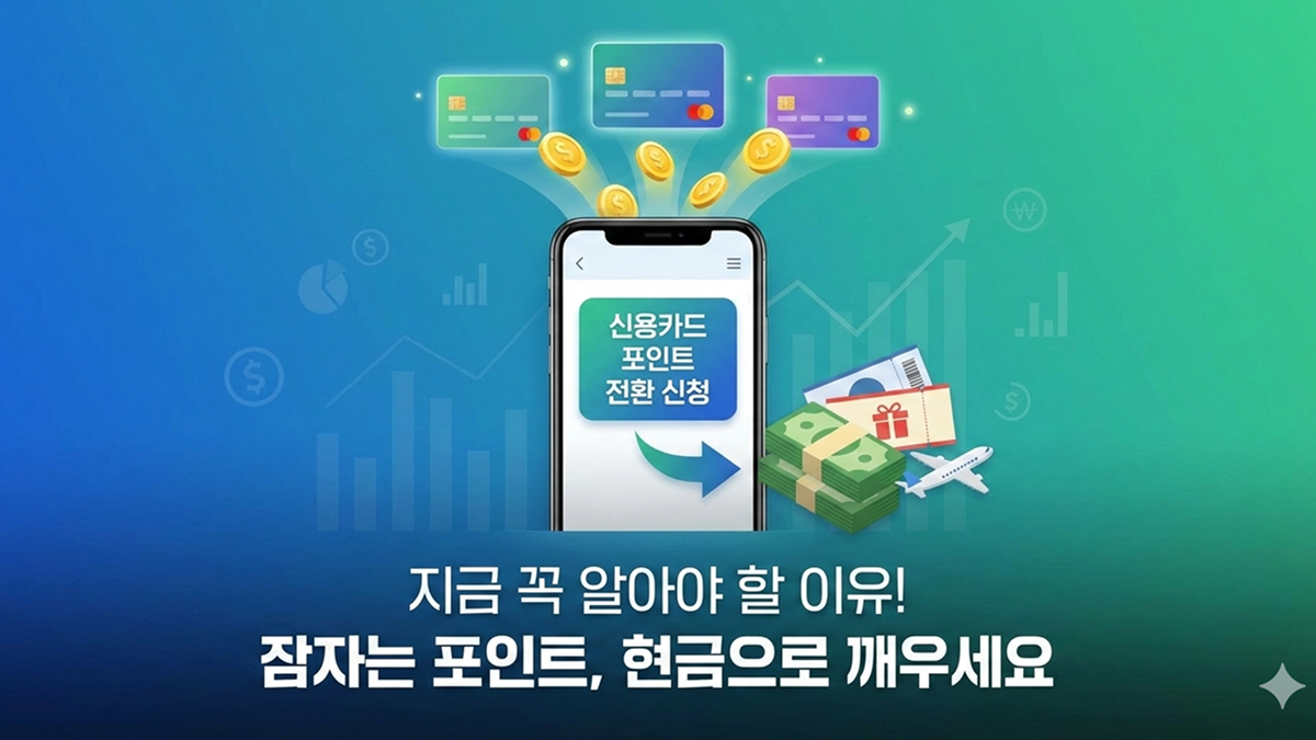 신용카드 포인트 전환 신청
