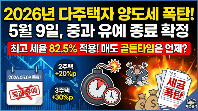 2026년 다주택 양도세