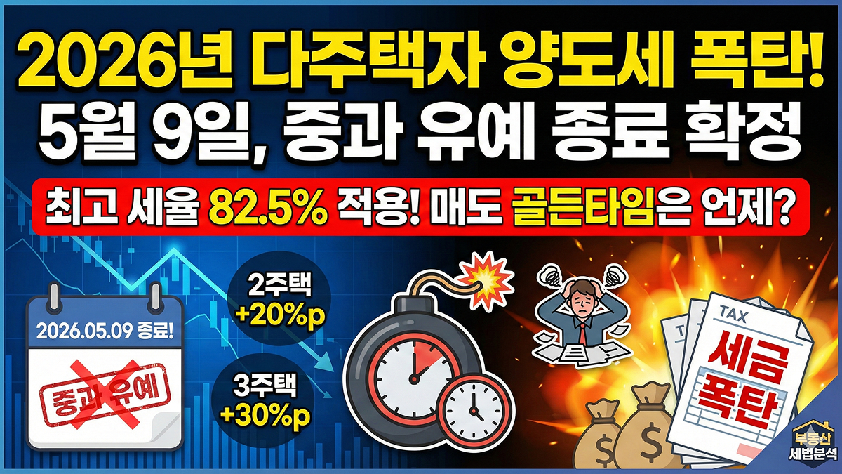 2026년 다주택 양도세