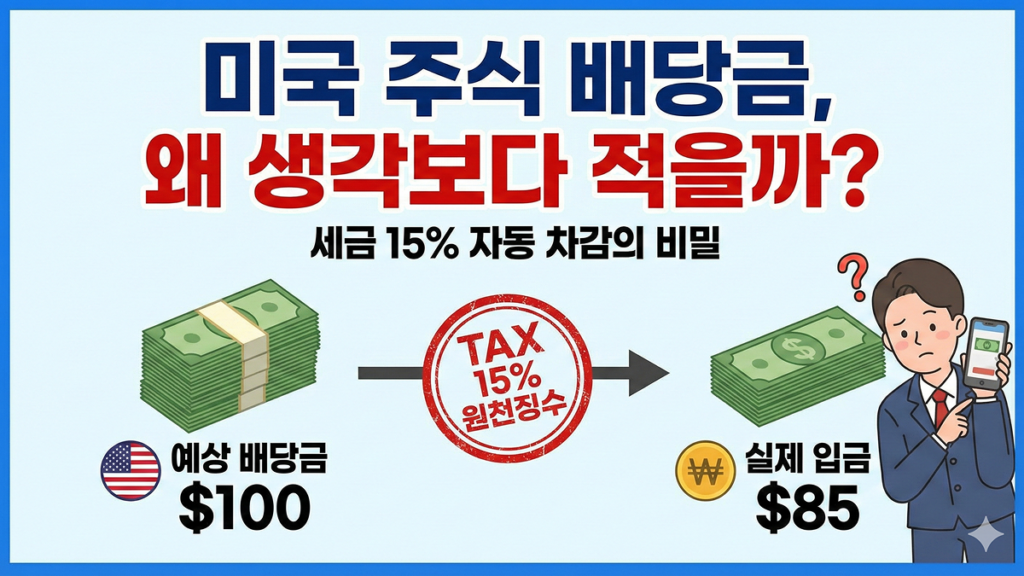 미국 주식 배당금 세금